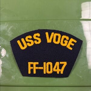 USS Voge FF-1047 embroidered naval Patch